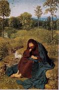 Geertgen Tot Sint Jans St John the Baptist in the Widerness (mk08) oil painting reproduction